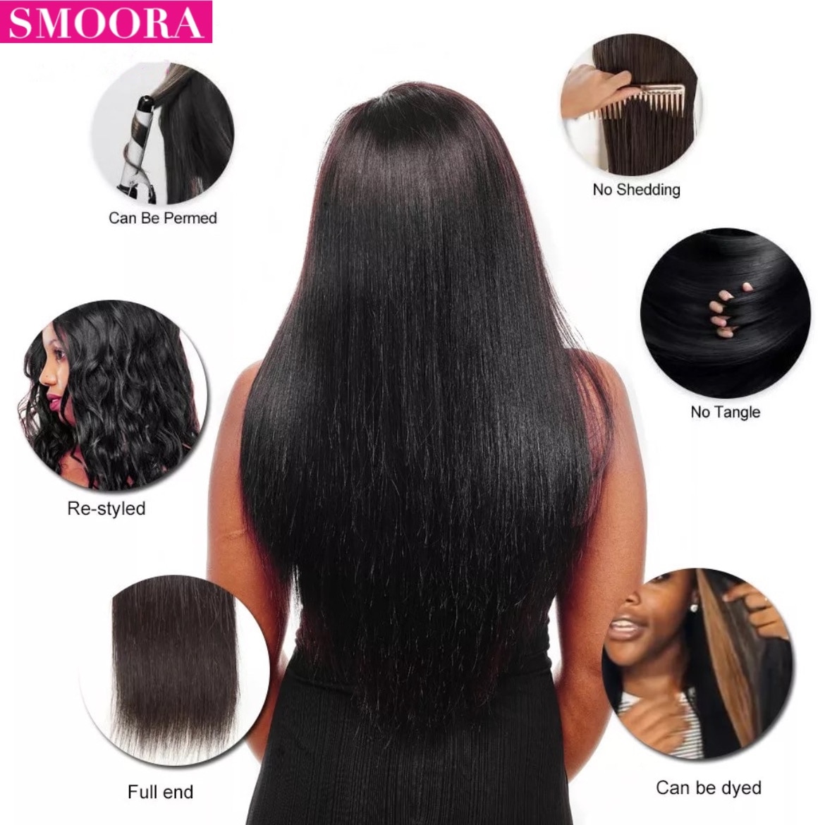 😍Do you guys want to make your beautiful hair more beautifull ..? then try our latest product 😍 Straight Human Hair With Closure Brazilian Weaving Remy Hair 5x5x1 For Women s.click.aliexpress.com/e/_9fYZWQ