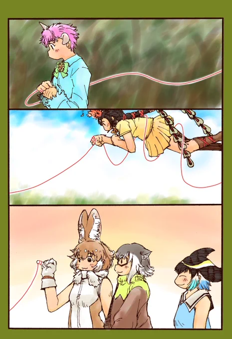 #2021年もあと少しなので今年の作品の中で特に気に入っている作品を上げる 
#けものフレンズ 
どちらかと言うと色味のある奴とか 
