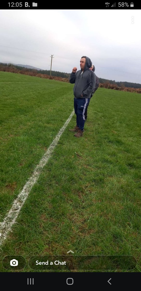 MizenAFC's tweet photo. The Coolest man in Rathravane. #TheGaffer 2 players turfed out in a classic and Mizen march on #halamizen #oleoleoleole #goleen #wcl I'm off to the pub, penalty practice in O'Mearas car park at 8. That was painful ⚽️✌ https://t.co/1GvK7ckLDB