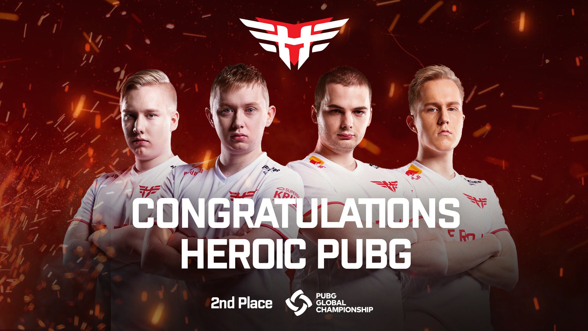 Heroic PUBG 2nd Place PGC