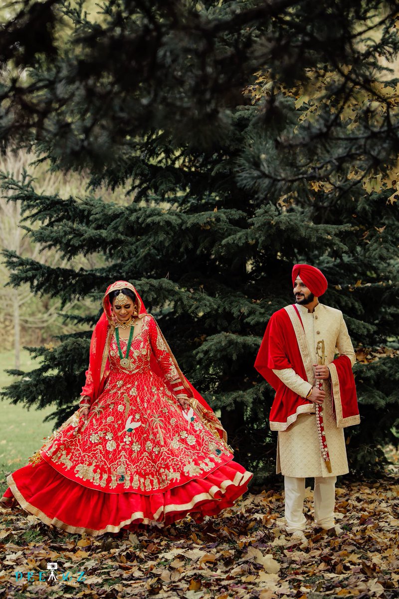 Customised bridal wear at Sleek Studio, Hoshiarpur !