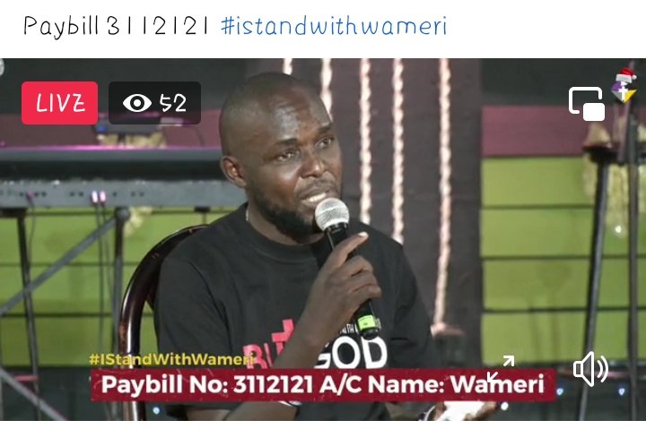 Twashelilly's tweet photo. #IStandWithWameri
#LoveCONCERT
@NairobiChapel
Paybill: 3112121
Account Name: Wameri https://t.co/3riLMgR3be