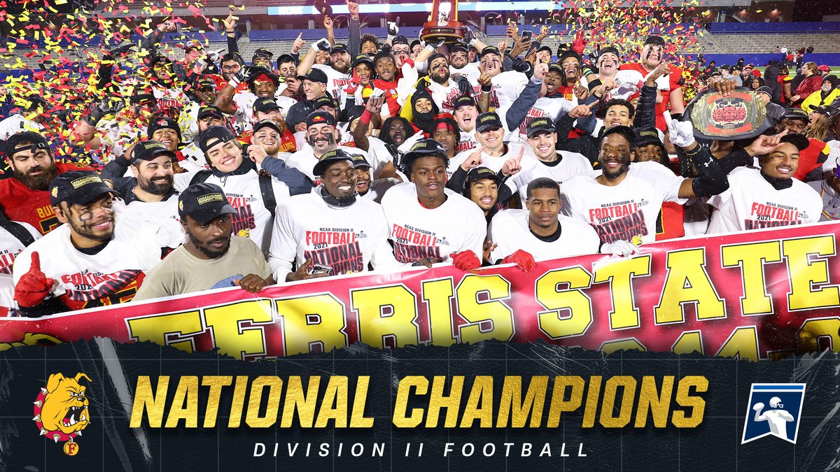 ＰＥＲＦＥＣＴＩＯＮ 🏆

With a perfect 14-0 season, <a href="/FerrisFootball/">Ferris St. Football</a> wins their first <a href="/NCAADII/">NCAA Division II</a> football championship in program history!