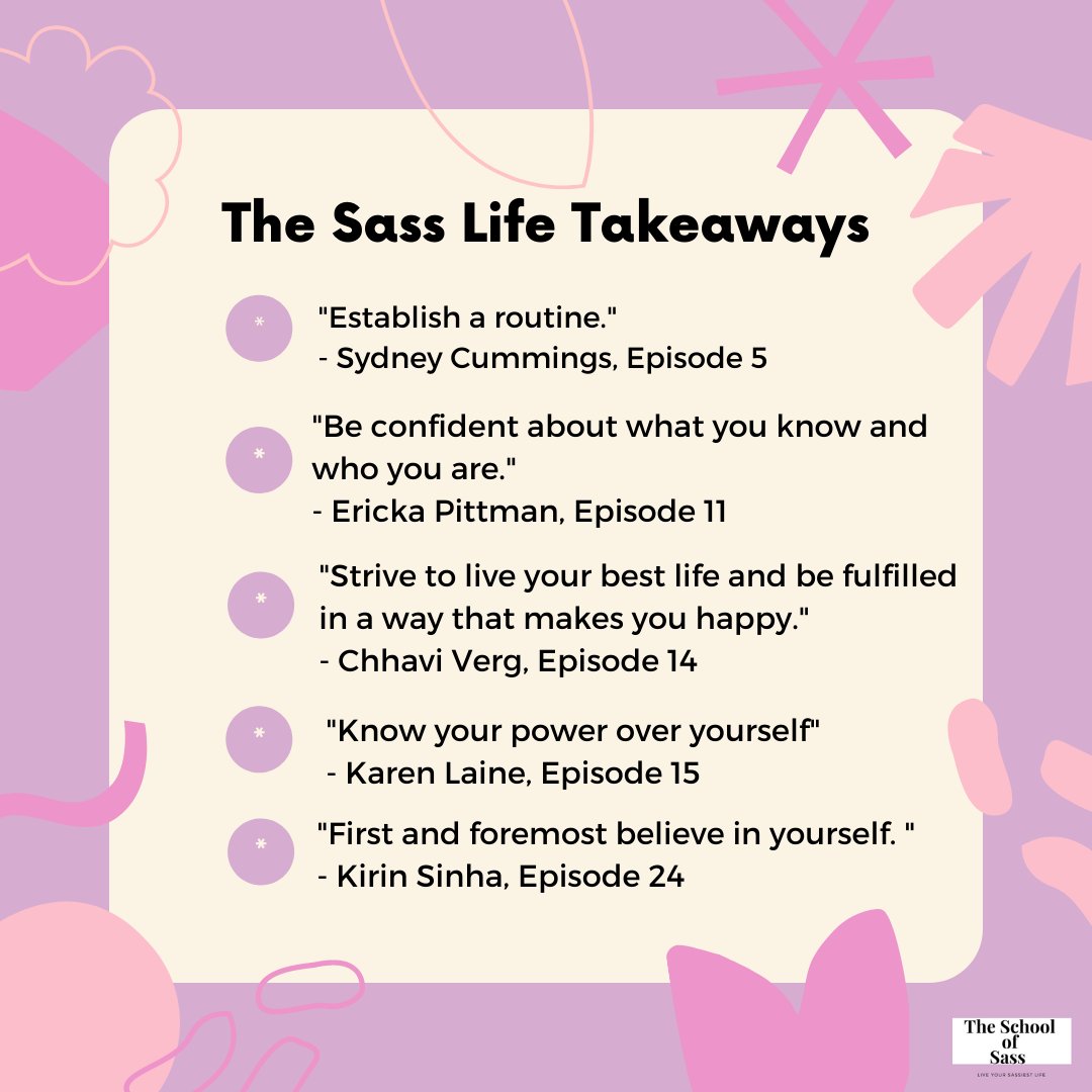 MeeraSharm's tweet photo. The Sass Life has taken a break for the festive season but you can listen back to all our episodes via Spotify and Apple podcasts. If you like what you hear, leave a review! 
https://t.co/rVSG8Bed8w https://t.co/jsfg9LCkev
