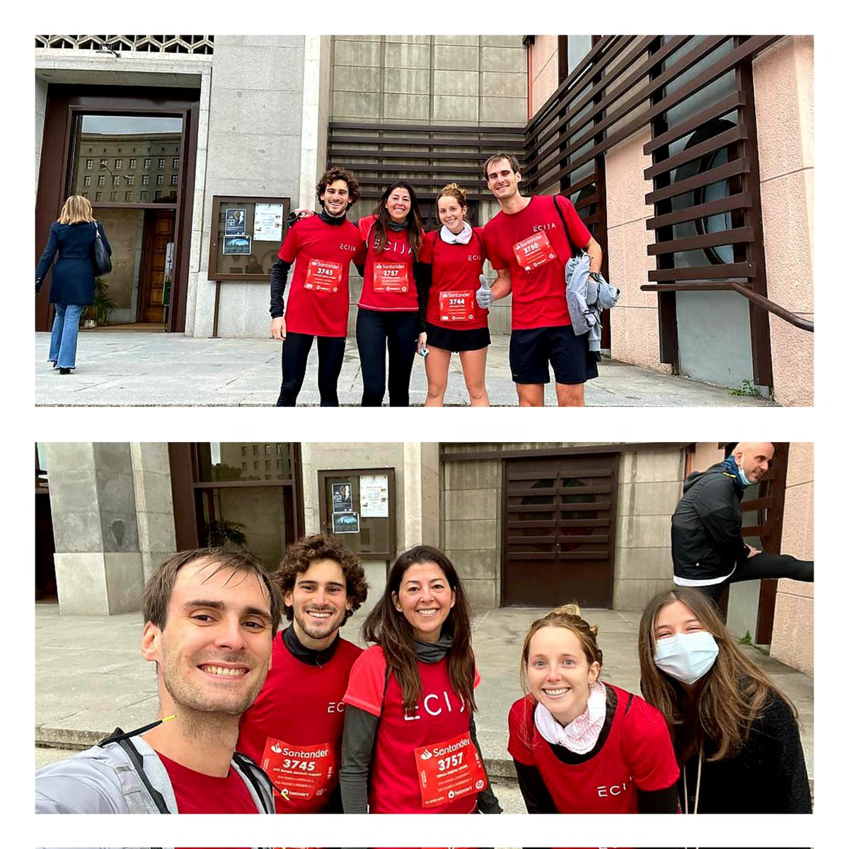 On Sundays #EcijaTeam just wanna have fun!! 🏃🚀🚀#carreradelasempresas by @SportsSantander #running #team #teambuilding