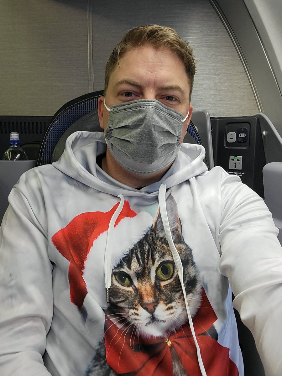 Did I get upgraded in spite of my clothing choice? Or BECAUSE of it??