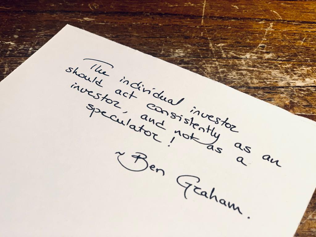 ArchitectingW's tweet photo. It is harder than it sounds to consistently base decisions on real facts &amp; analysis rather than risky, speculative forecasts. #FinancialFreedom #valueinvesting #firstgeninvestors #architectingwealth #investing #financialliteracy #financialeducation https://t.co/mGxOls9nRC