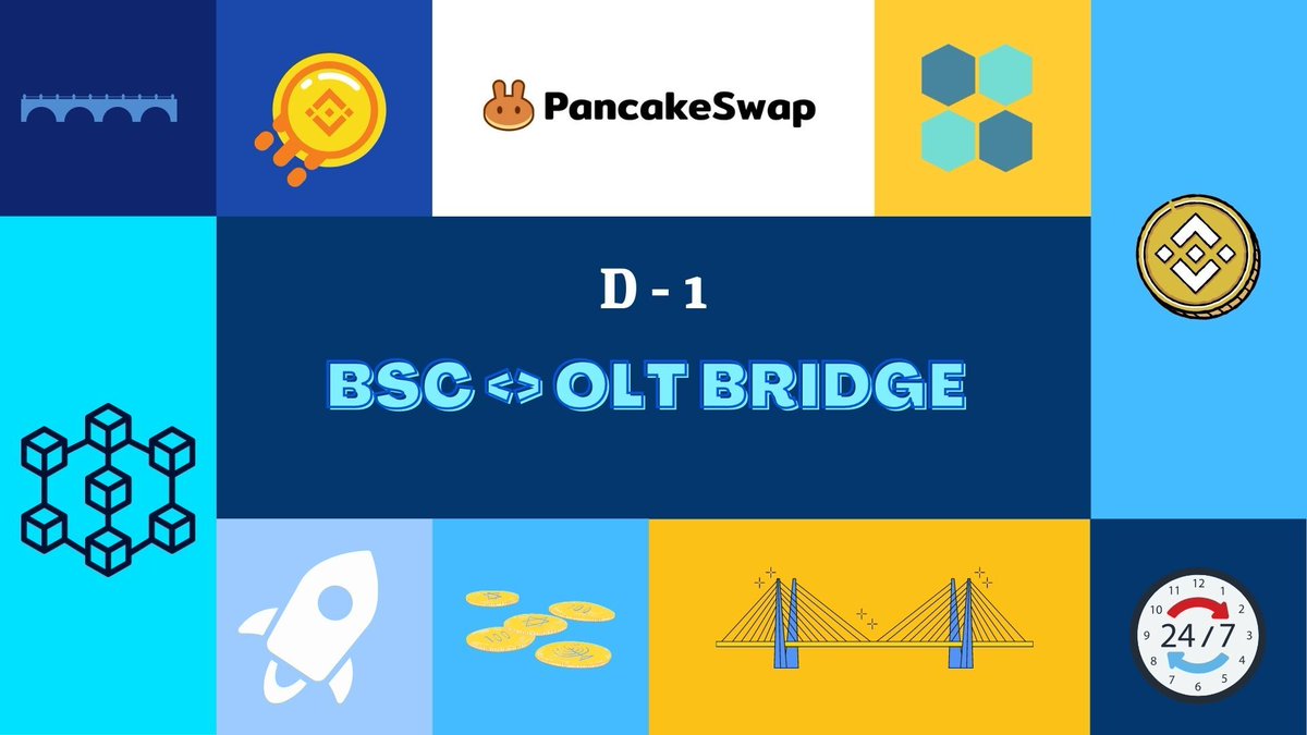 OneLedgerTech's tweet photo. In 24 hours, $OLT's @binance smart chain Bridge will launch 📢
 
✅#BSC bridge will make BSC to be compatible with the OneLedger network
✅And wrapped $OLT will be available on BSC chains
(@PancakeSwap)
 
Let's countdown to the broader network and the true interoperability! https://t.co/8AAxRAakEP