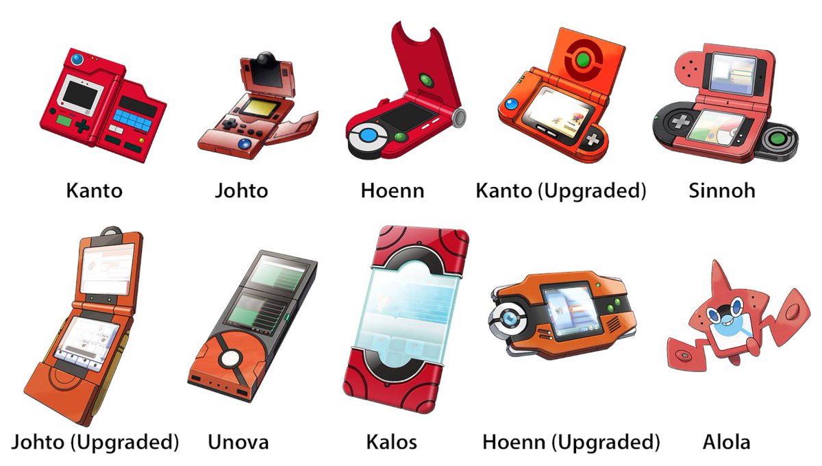 Pokedex Toy Kalos 