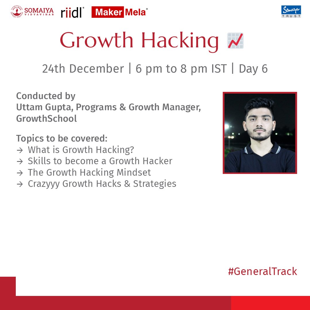 makermelaIndia's tweet image. You can #LearnTheSkills from Video Creation to Community Building, Online Marketing to #Growth Hacking &amp;amp; on a series of Special Tracks. An idea is worth nothing unless we take the time out to actually implement it. Hope these skills will enable you to build &amp;amp; scale your #projects