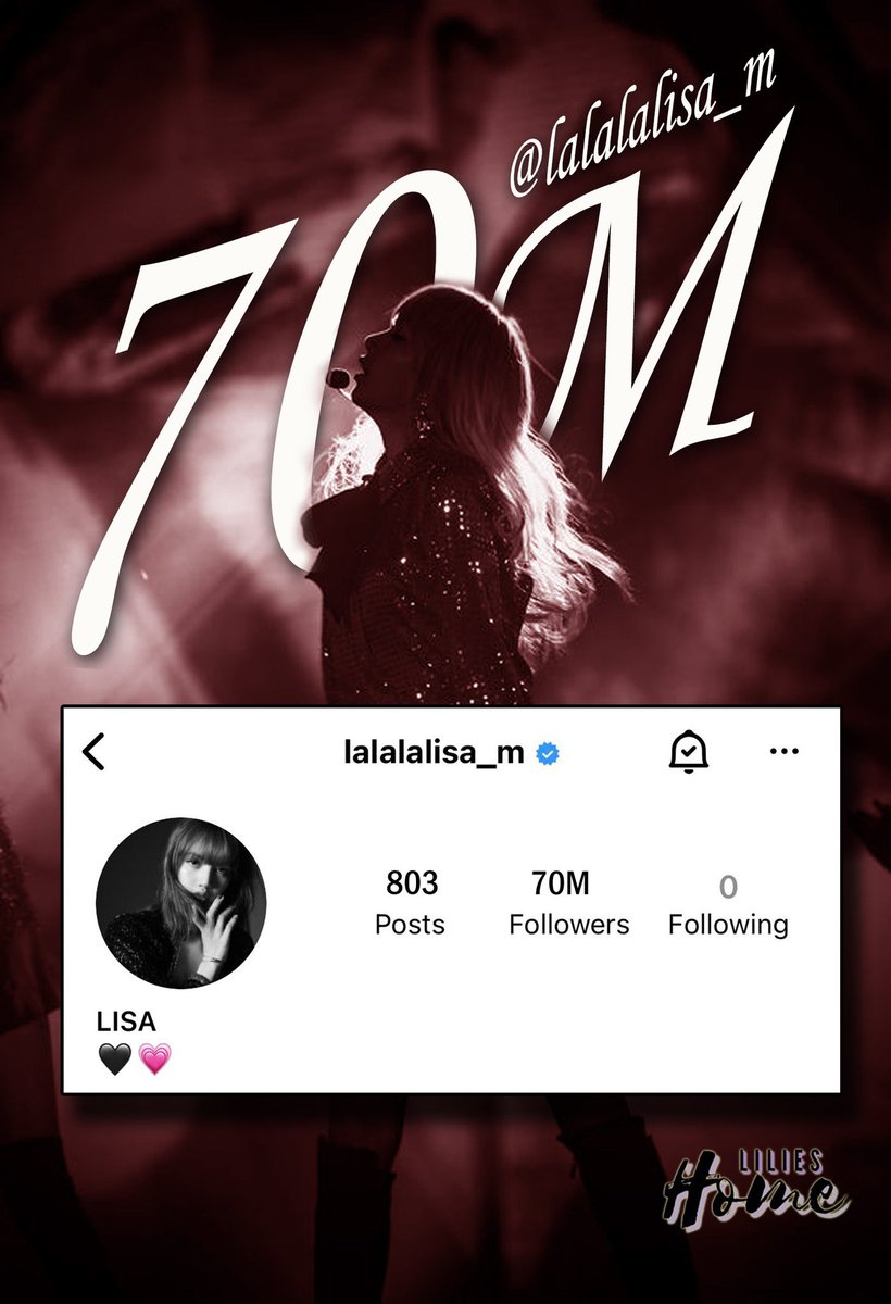 Congratulations LISA

#LISA70Mparty