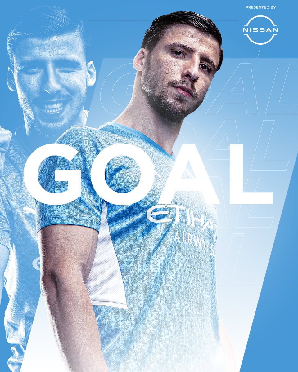ManCity's tweet photo. RUBEEEENNNNNN!! 👑

⚫️ 0-1 🔵 #ManCity https://t.co/CCVQZA6xM8