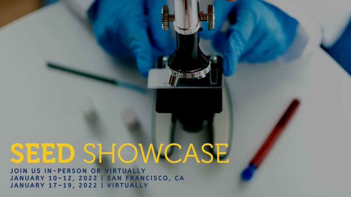 MedSchoolGuru's tweet photo. THERACEA PHARMA presenting at Seed Showcase.  https://t.co/ErJnu6g9wD #biotechshowcase #seed #cancer #immunotherapy @demycolton https://t.co/w7zludc8fh