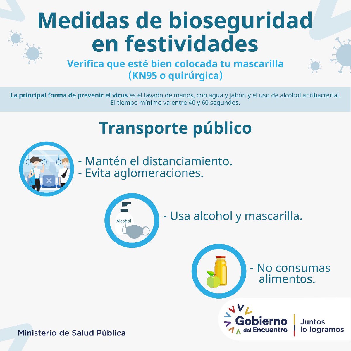 Salud_Ec's tweet image. ¡Protégete contra la COVID-19 en estas festividades! La primera medida de bioseguridad es la aplicación de la vacuna contra la COVID-19. Es indispensable que todos estén protegidos contra la enfermedad. 

¿Qué otras medidas debes adoptar? Te lo contamos ➡️ bit.ly/3FaC5WY