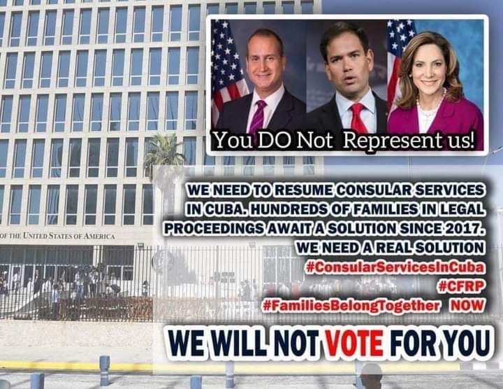 AdysAvello's tweet photo. The Cuban family continues to suffer and without real solutions, our children are older and who responds to us for it. Our beneficiaries are in danger and even scams. #ConsularServicesInCuba
@SecMayorkas 
@WHCOS 
@WhiteHouse @WHAAsstSecty @JakeSullivan46 https://t.co/XSzsFyD1pn