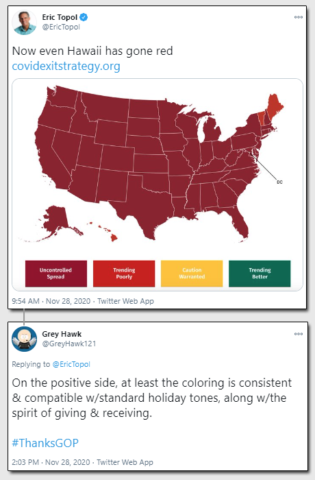 GreyHawk121's tweet photo. Just over 1 year ago, after Trump willfully & maliciously sabotaged the nation's pandemic response for *months* for his own political purposes & personal malignancy, this is where we were.
#ThanksGOP #COVID #UncontrolledSpread #AcceleratedCT https://t.co/1qCn38j8nU