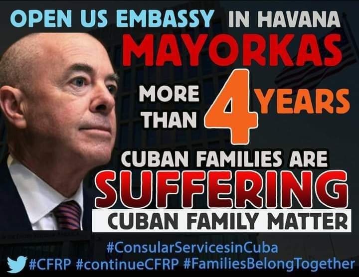AdysAvello's tweet photo. #NoMoreGuyana porque las citas estan demorando 30 meses, porque el programa de parole #CFRP no procede en otro país, porque llevamos 4 años y no hay solución. Porque llegar a guyana somos victimas de estafas y de miles de dolares en gastos.
#ConsularServicesinCuba @SecMayorkas https://t.co/aoW5Uoea9j