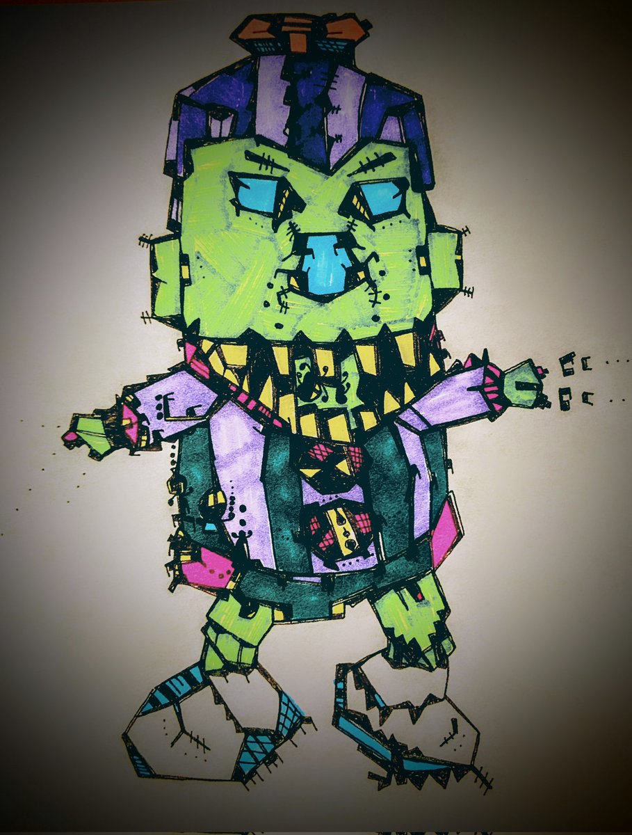 CCtchCreativity's tweet photo. #cccartwork #drawing #lineart #cartoonish #creature #gremlin #greengoblin #cantcatchcreativity #doodle #spookyart #babychangling #abstract #surrealiam #art4u #ArtistOnTwitter #artistbradleyrah #myart #creepyart #fineart #crazy #artwork #trippy https://t.co/WCOtnZ4ytW