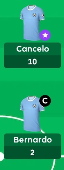 FplRanger's tweet photo. I Captained the wrong man 😪 #FPL #NEWMCI Cancelo https://t.co/Ma93frDbJa
