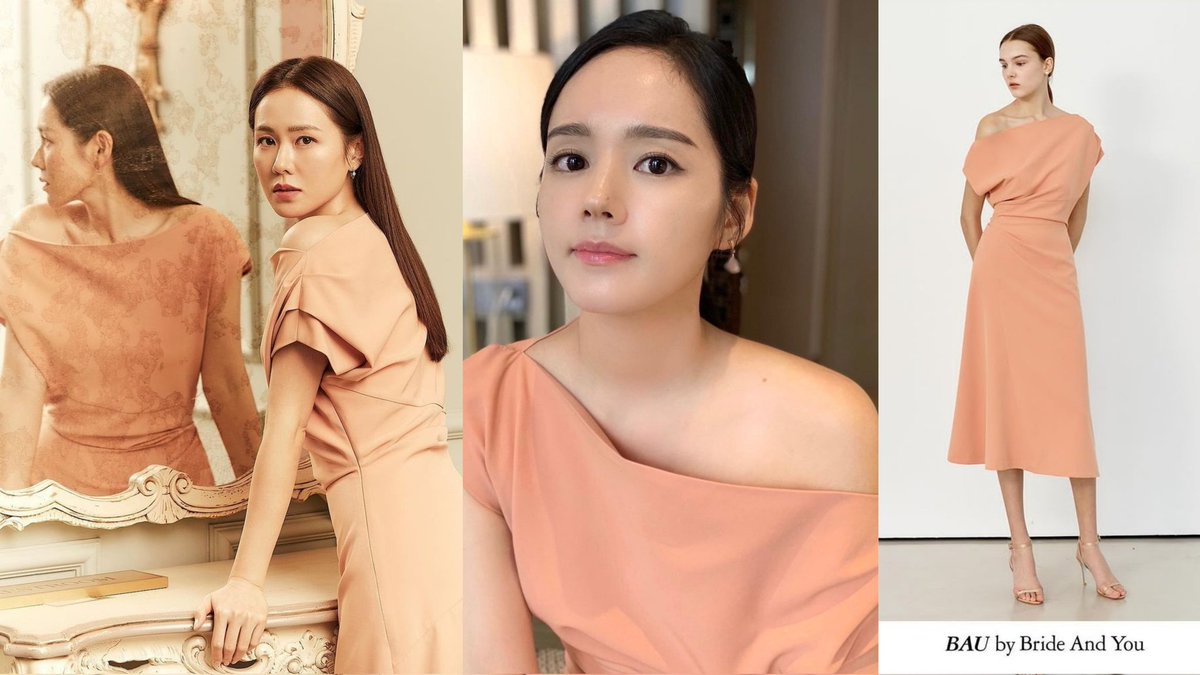 Just Ye Jin and Ga In wear Athena dress_cream orange from BAU. 1982 duo 😍😍

#SonYeJin #HanGaIn