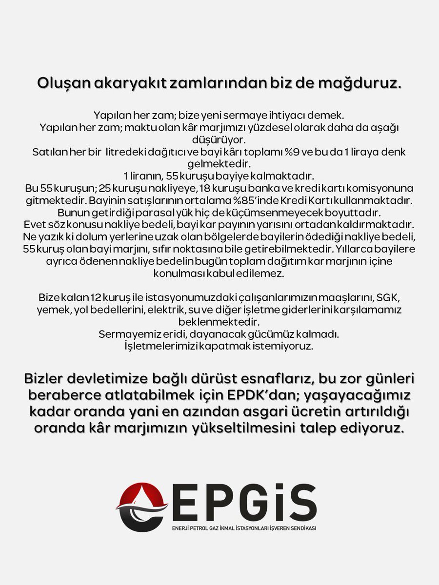 ÖNEMLİ   
#EPDK