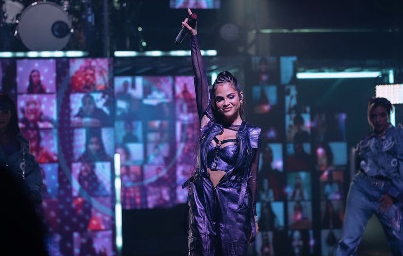 teamnattimex's tweet photo. 📸 Natti Natasha el día de ayer en #LiveOnMax de HBO. https://t.co/w2Gqi7GklI