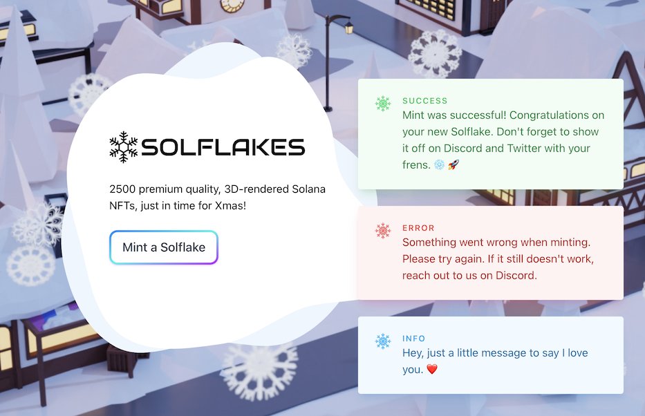 Solflakes - ❄️ Solana NFTs tweet media