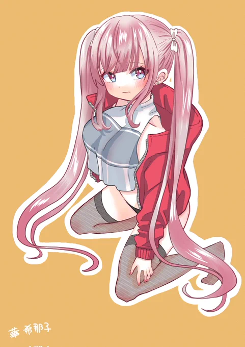ツインテちゃん✍️(   ᷇࿀ ᷆  )
 #イラスト 