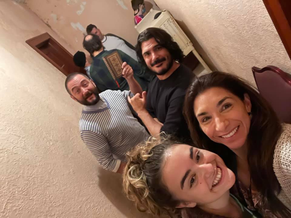 lmhms_the_movie's tweet photo. Selfie time on set with Gabi Del Moral (right) as Gladis Peregrino.
#LetMeHaveMySon #OnLocation #InPostproduction #MentalHealthMatters https://t.co/amfsYDVOBy
