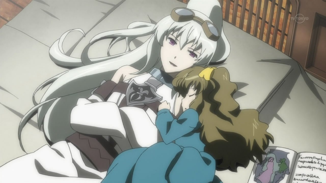 Daily White Haired Charas в X: „The white hair girl of the day is Flamberge  from Dantalian no Shoka. https://t.co/7WlQJsKCZH“ / X