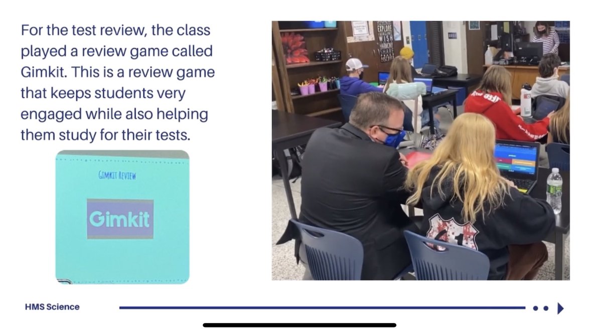 This week’s Classroom Connection brought me to Middle School Science!