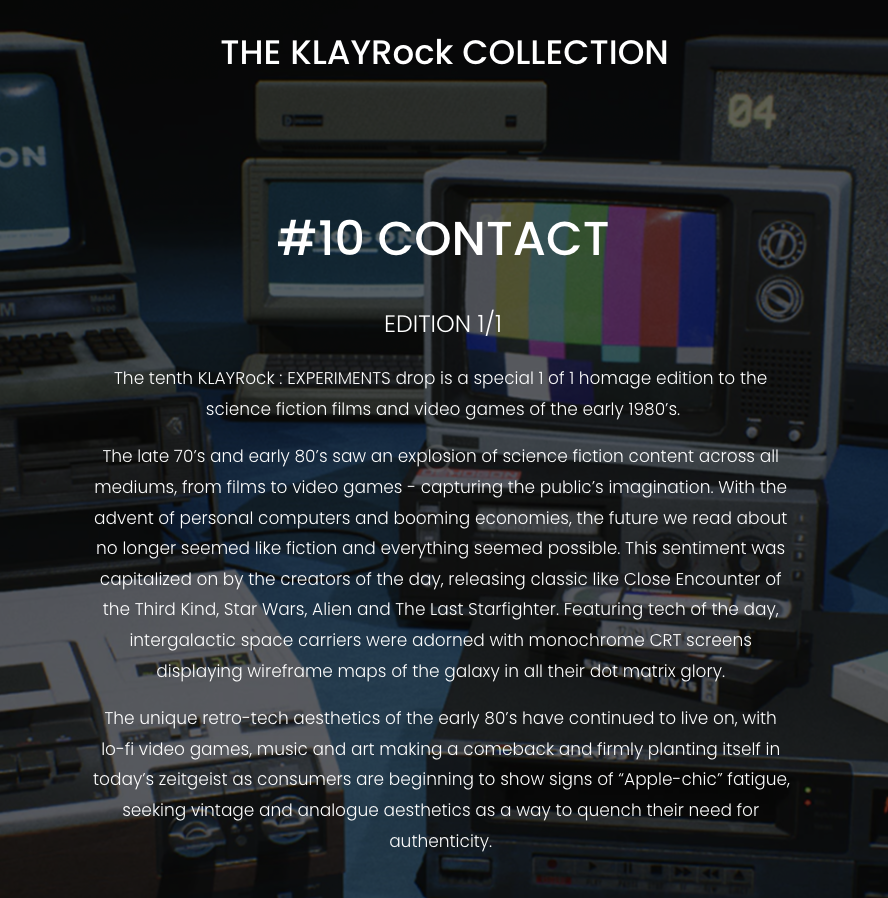 klay_rock's tweet photo. [THE #KLAYRock COLLECTION]

Limited Edition Hypebeast #NFT Art Collectibles
➡️ https://t.co/CNkryvTTks

@opensea
OG 100/100: https://t.co/22wtA5mDjq
EXPERIMENTS: https://t.co/ASBHQqSr94

@nftbmarket
EXCLUSIVES: https://t.co/zMKnKGGUsd

@withFND
COLLECTIVE: https://t.co/NzdLDeTP7w https://t.co/OPLow9rgtZ