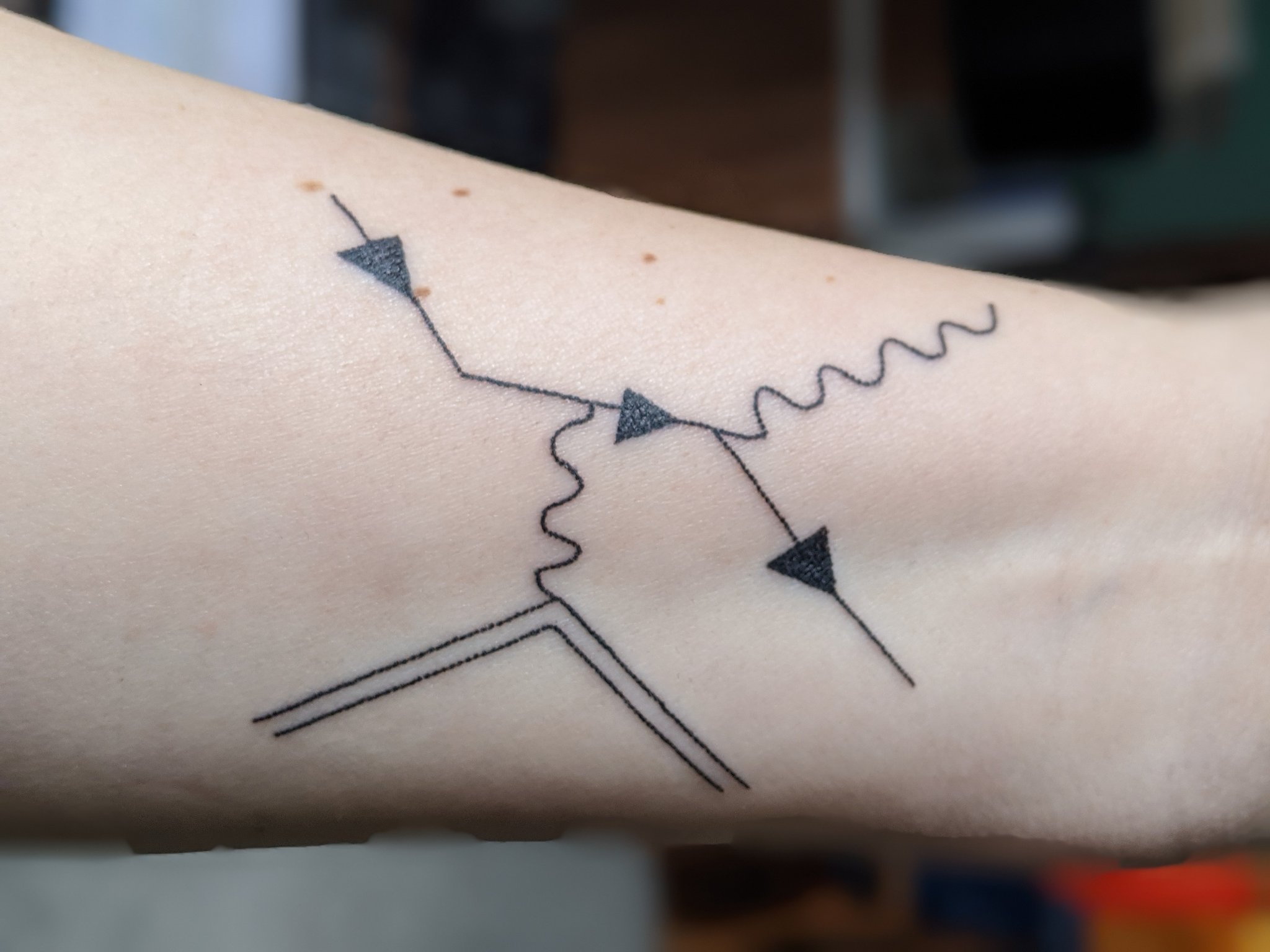 Tattoo tagged with: Inner arm, constellation, hand poked, aquarius  contellation, sagittarius constellation, annpokes, stick and poke |  inked-app.com