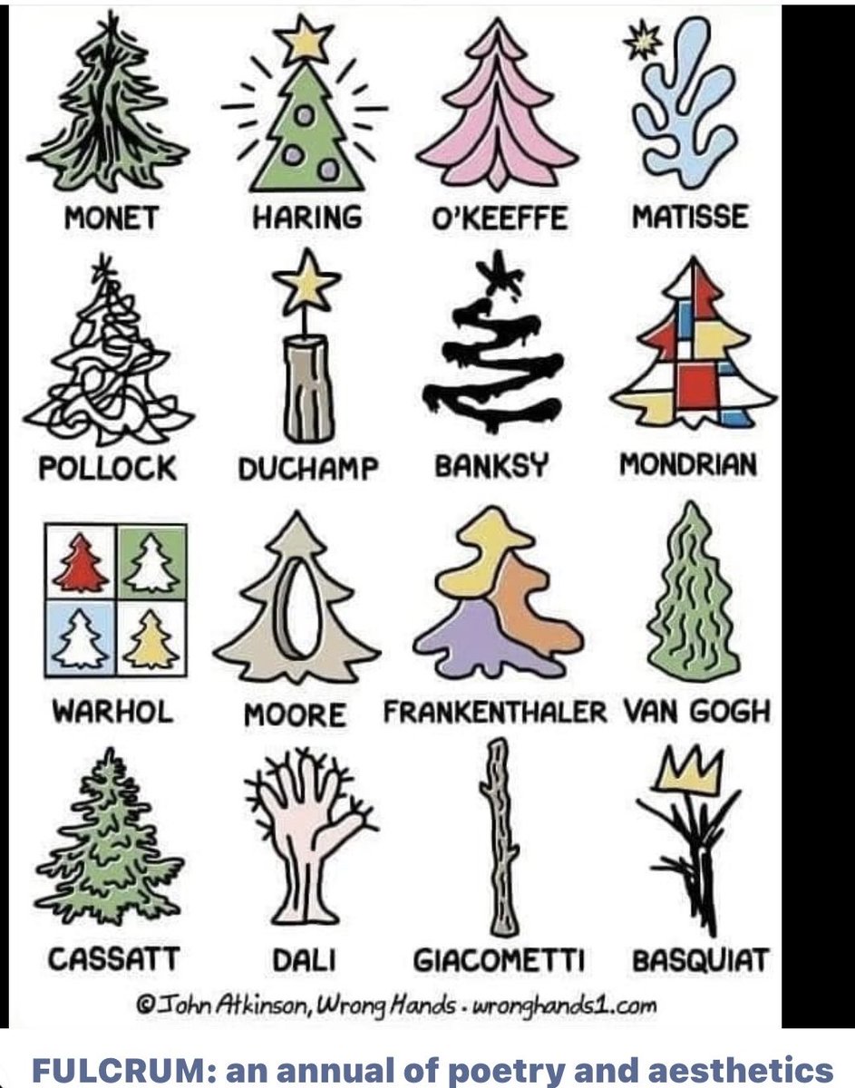 playinglesshurt's tweet photo. Some of our favorite artists created would have painted these trees! #holidays #painters #artists https://t.co/l1Gh0geo84