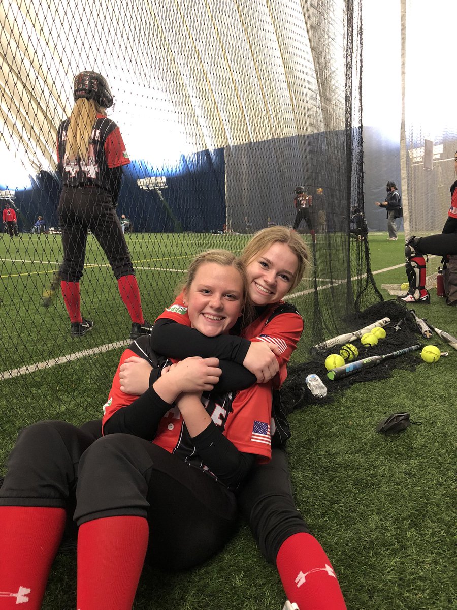 perryhssoftball's tweet photo. Seniors Faith Hartman and Mia Ward go the distance in their respective games pitching shut outs and  throwing a combined 1 hitter. #MUDITA @Perry_Pirates @CVC_Athletics @ohiovarsity https://t.co/sY8mimqxY7