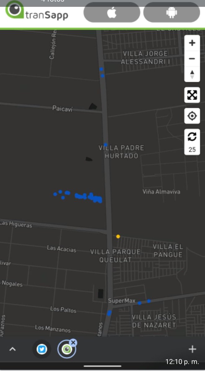 Radio19deAbril's tweet photo. SE CONFIRMA BOICOT ELECTORAL POR FALTA DE LOCOMOCIÓN.

Hicimos seguimiento en la plataforma #TrasApp y el posicionamiento indica que mayoritariamente los buses están estacionados.

Un escándalo y otro atentado a la democracia perpetrado por el Régimen de Piñera

#Elecciones2021CL https://t.co/97WOIhXEb1