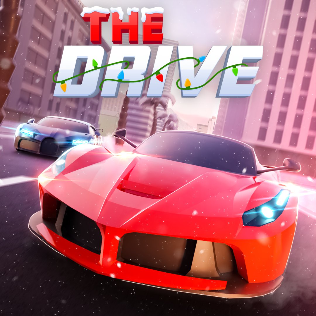 Here's an icon I made for @ModeDeveloper1's 'The Drive' Christmas update! 🎄🏎️ Really proud of this one. Let me know your thoughts! #Roblox #RobloxDev #RobloxGfx #RobloxArt