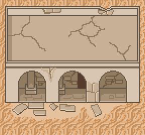 Alright, trying out drawing some buildings! Feedback is very welcome 😄

#screenshootsunday #pixelart #pixels #ドット絵 #gamedev #indiedev #indiegame #aseprite