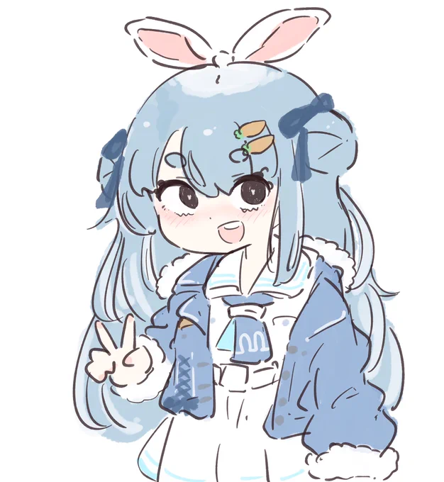 #兎田ぺこら新衣装
#ぺこらーと
新衣装かわいい 