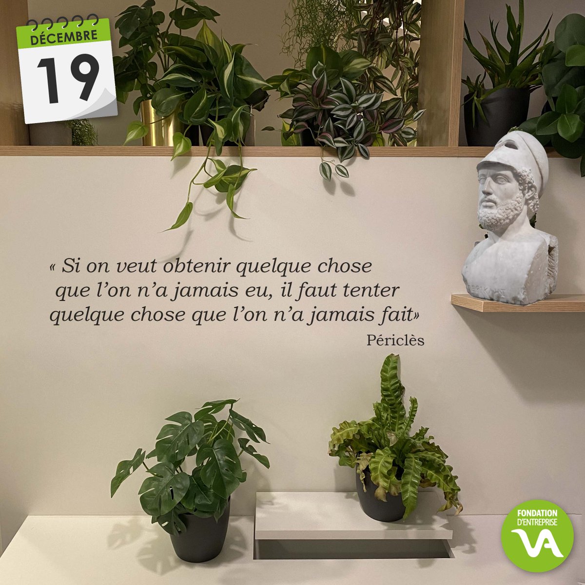 Demain se prépare aujourd'hui ! 🌱

"Si on veut obtenir quelque chose que l'on n'a jamais eu, il faut tenter quelque chose que l'on n'a jamais fait" - Périclès

🎁 Pour ce #jeu #concours > #gagner ce sticker, toutes les règles sont sur #instagram 
instagram.com/p/CXqQmLuq1BG/ 🍀