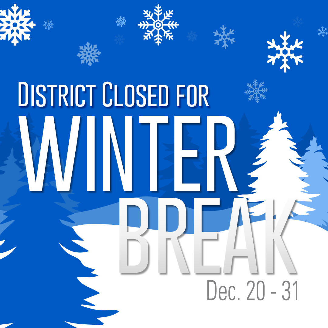 pfisd's tweet image. Pflugerville ISD students and staff will be on Winter Break Dec. 20-31. Staff returns Jan. 3; students return Jan. 5. Our best wishes to our PfISD families during this time. 
pfisd.net/Page/8154