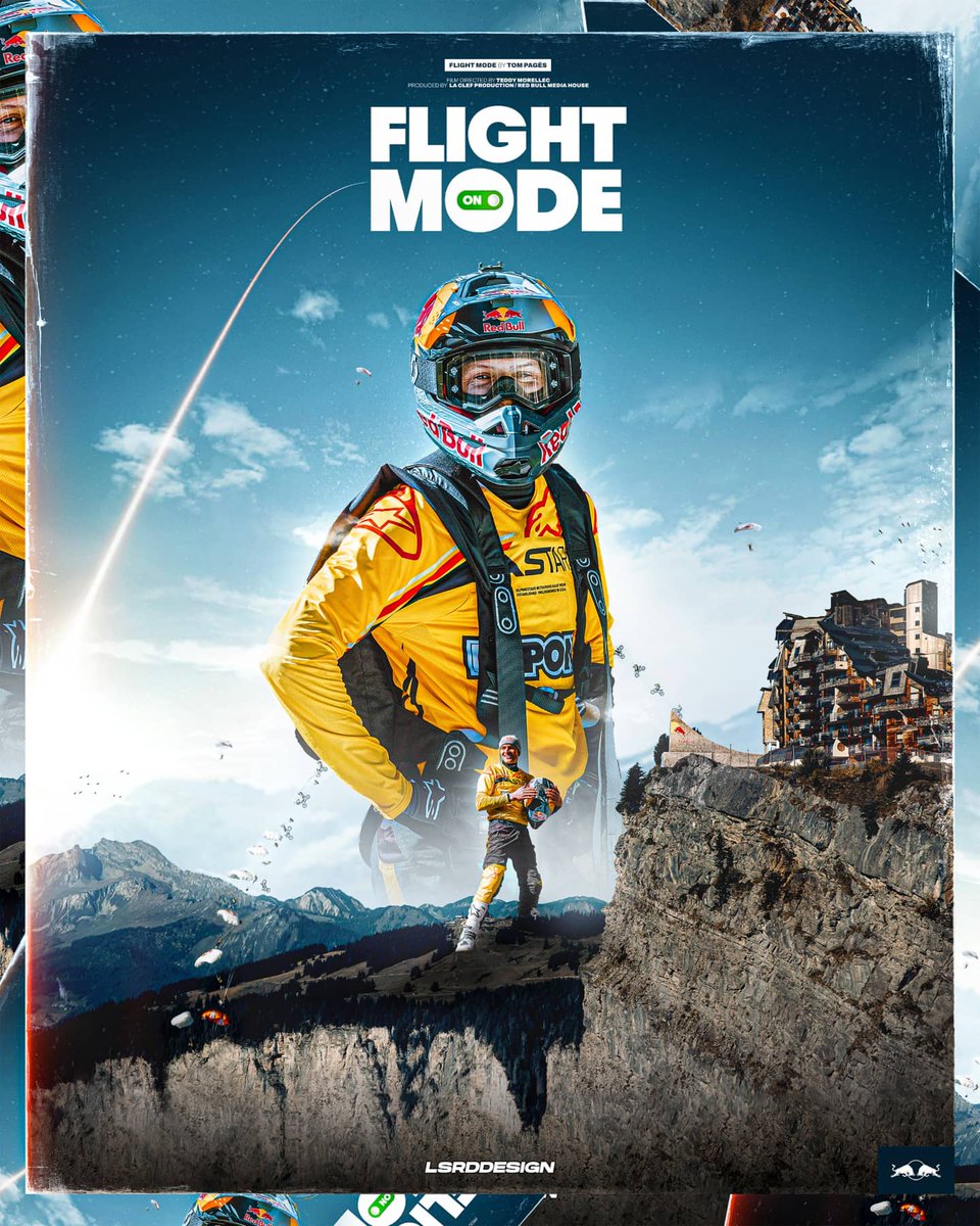 lilian_lsrd's tweet photo. @tompages | @redbullfrance
Concept de poster créé autour de "Flight Mode", le film de Tom Pagès sortie il y a maintenant un mois.
Un documentaire de 37min que je vous invite à aller voir !
#redbull #tompages https://t.co/BypJ1Dd1Oy