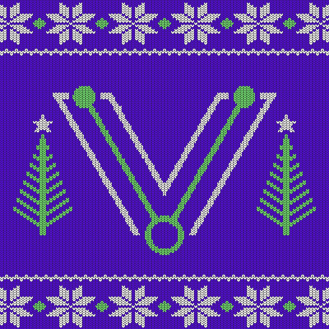 #UglySweater Logo Treatment. #SeasonsGreetings #HappyHolidays