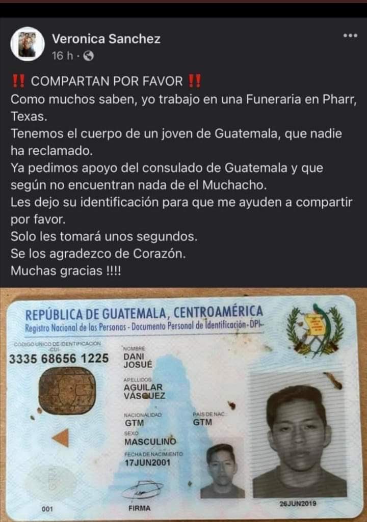 Cada vez que veo esto en redes     me invade el dolor y la impotencia. Tanto abandono y desesperanza hasta para morirse tiene nuestra juventud. Los depredadores anuncian que ha crecido la economía y nuestros niños y jóvenes mueren de hambre y de ausencia de futuro