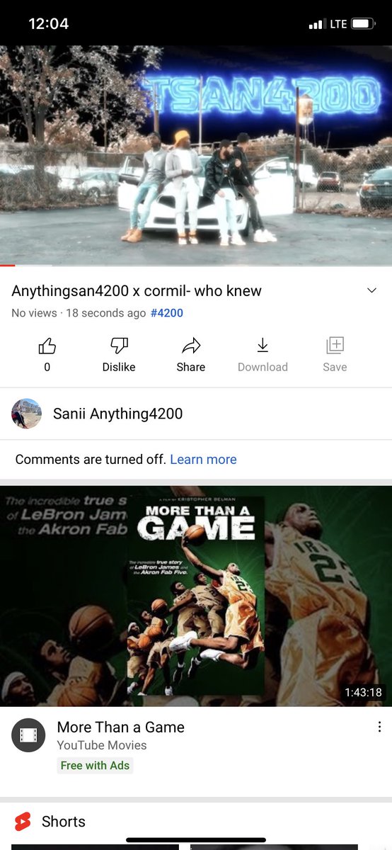 AnythingSani's tweet image. Just drop my new video go tune in