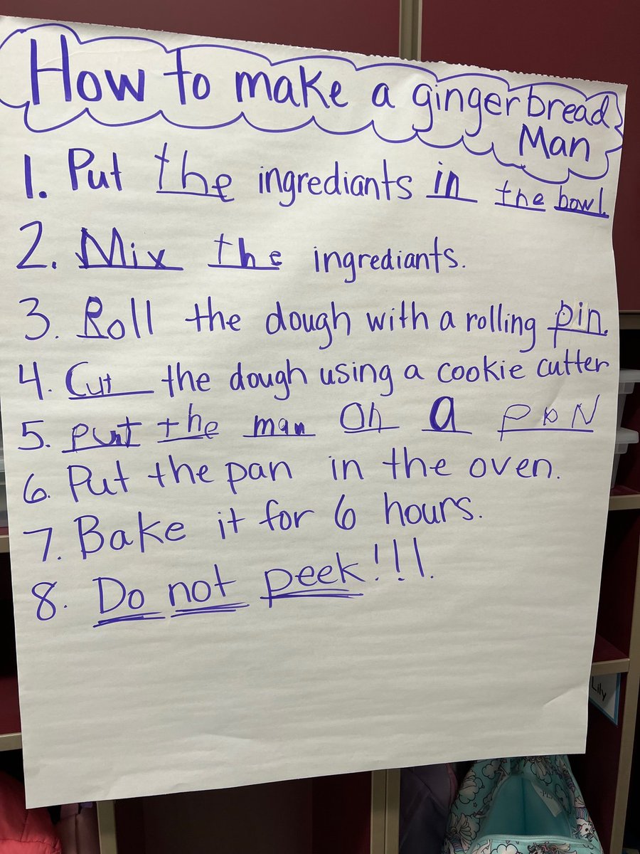 ALANDRYBCPS's tweet photo. @nicholsesky @BCPSky #MovingForward
Never too early to demonstrate Graduate Profile skills - K students' Gingerbread man project - productive collaborators, innovative problem solvers, mastery learners making adjustments based on new knowledge. Success! https://t.co/nFgG2O99a5