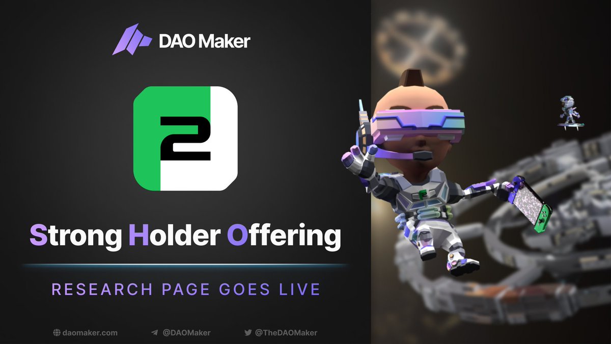 SHO: Ftribe Fighters

It's a metaverse, multiplayer online battle arena game designed for mobile platforms. It includes console-quality graphics, free-to-play-to-earn token economics, and additional functionalities that support AR/VR headsets.

Research: daomaker.com/company/ftribe…