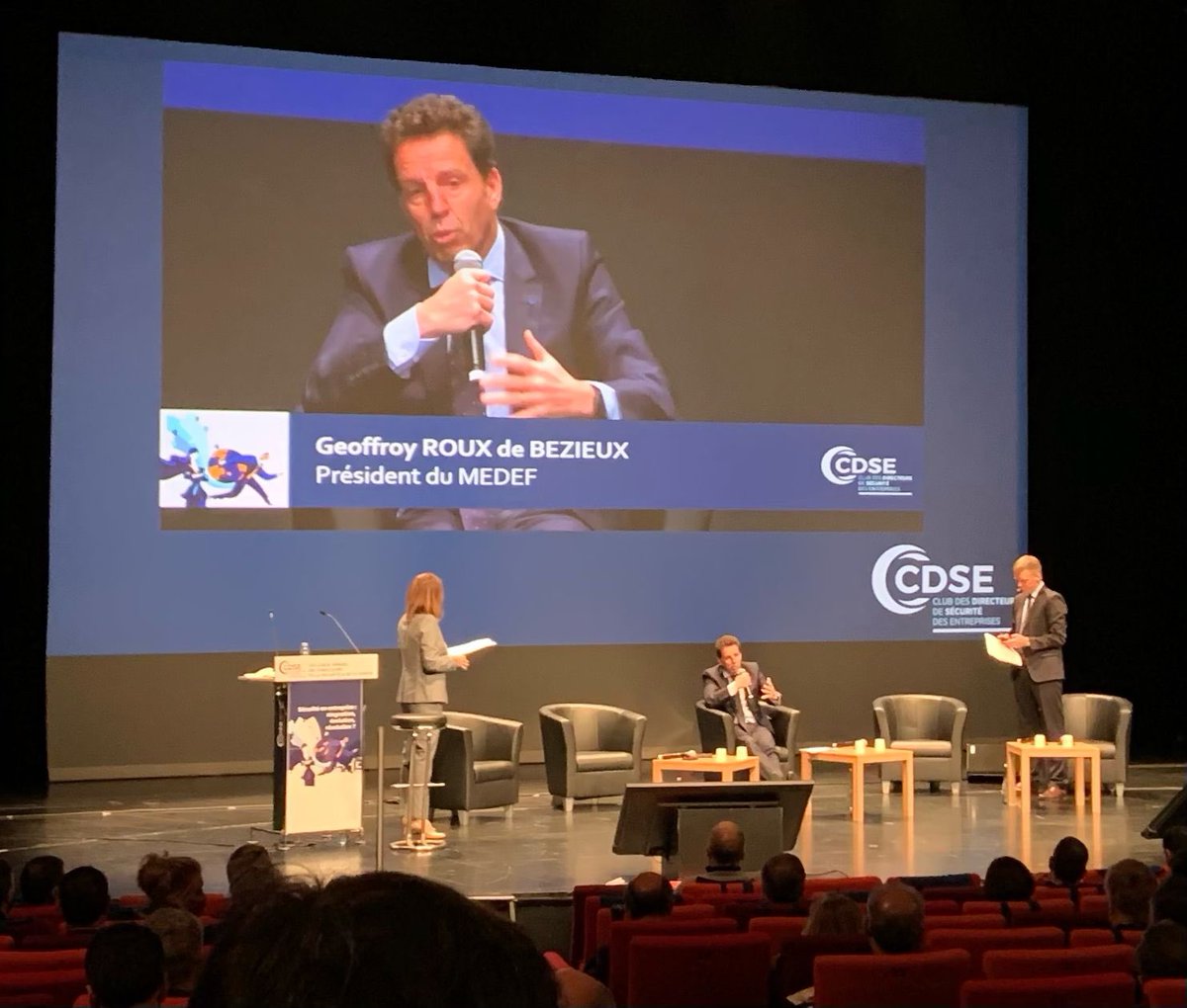 GroupeErys's tweet photo. Erys Group était présent hier au colloque annuel du CDSE - Club des directeurs de sécurité des entreprises.

La sécurité privée est au cœur du développement stratégique des entreprises et des préoccupations de l’État. https://t.co/WY0TXWFVZb