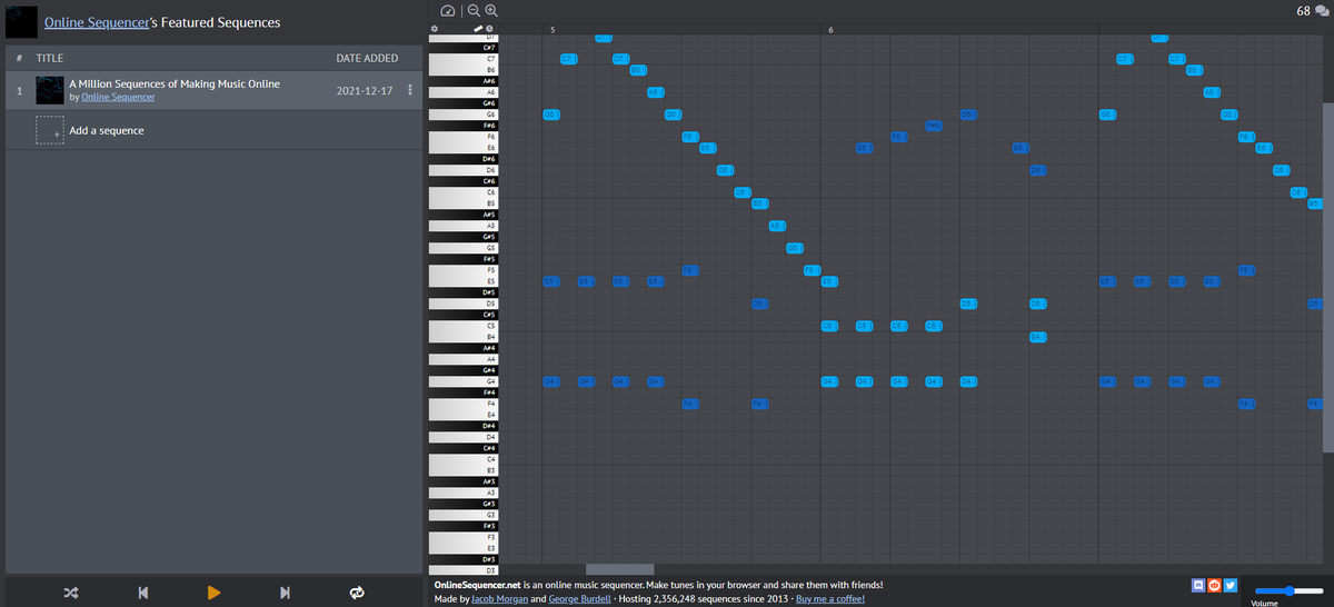 Online Sequencer tweet media