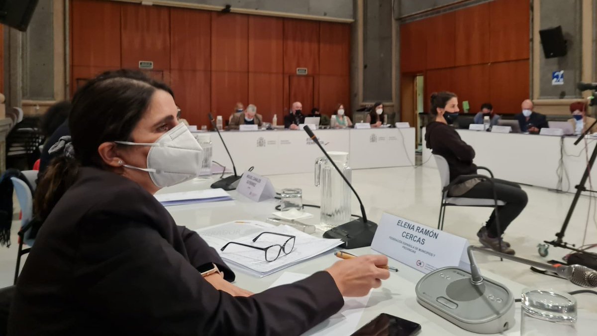 GobAragon's tweet photo. 👥 La DG de @IyFAragon, @TsTsevillano, ha participado hoy en el pleno del Consejo para la Eliminación de la Discriminación Racial o Étnica en #Madrid.

#CiudadaníaAragón https://t.co/RZTIVMbNfl